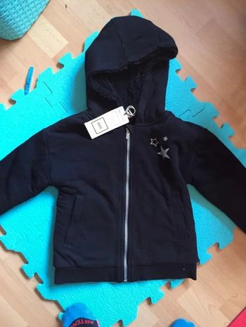 Gilet Orchestra Taille 8 ans entièrement doublé sherpa