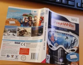 Jaquette Wii Shaun White snowboarding : road trip