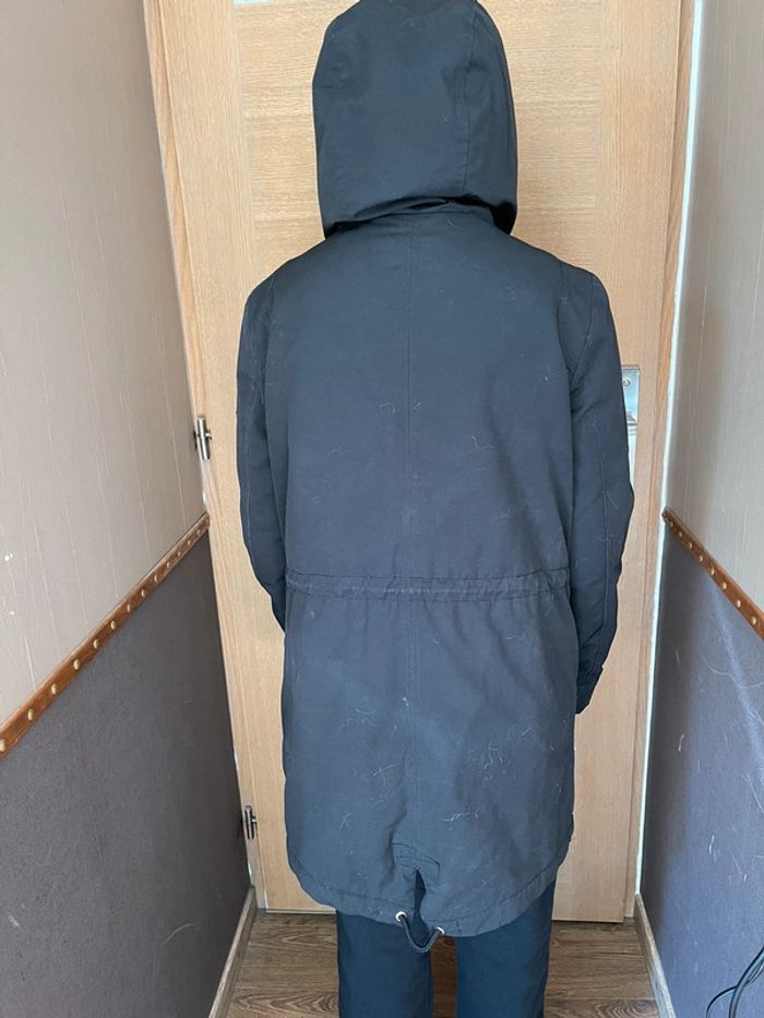 Blouson parka noir H&M XS - photo numéro 3
