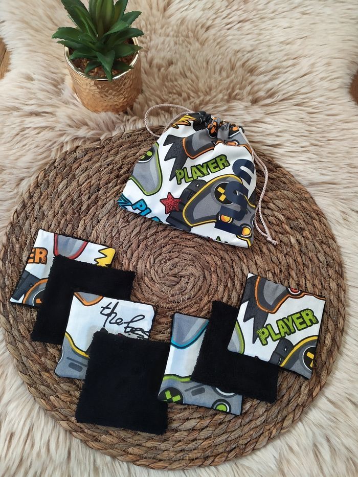 Pochon personnalisé+ 7 lingettes
