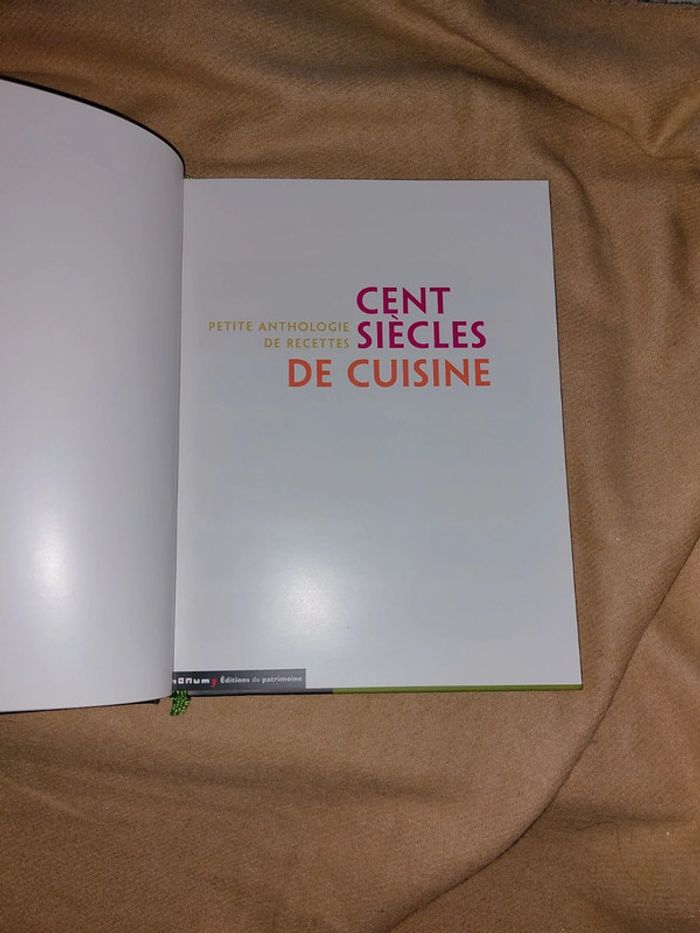 Cent Siècles de Cuisine - photo numéro 3