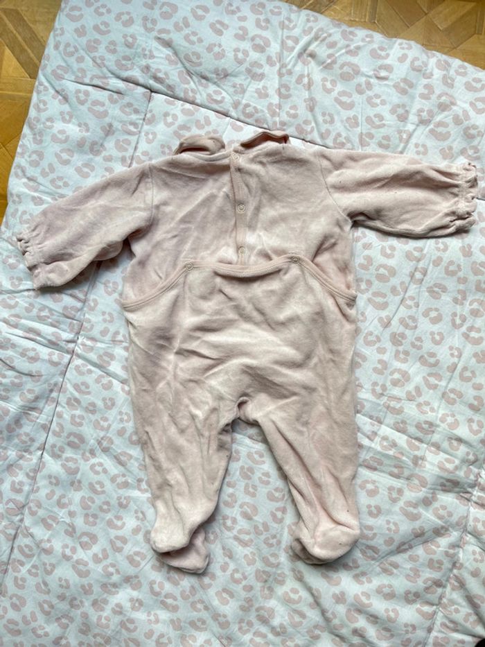 Pyjama grenouillère Petit Bateau rose 3 mois - photo numéro 5