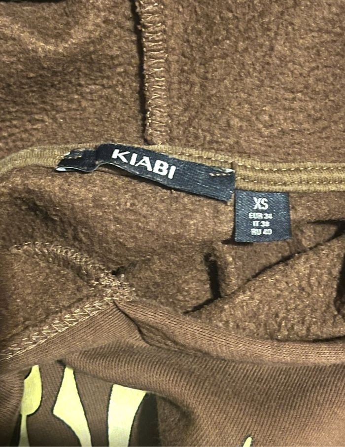 Sweat-shirt à capuche Kiabi taille XS - photo numéro 2
