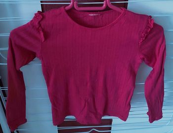 T-shirt manches longues fille 6-7 ans