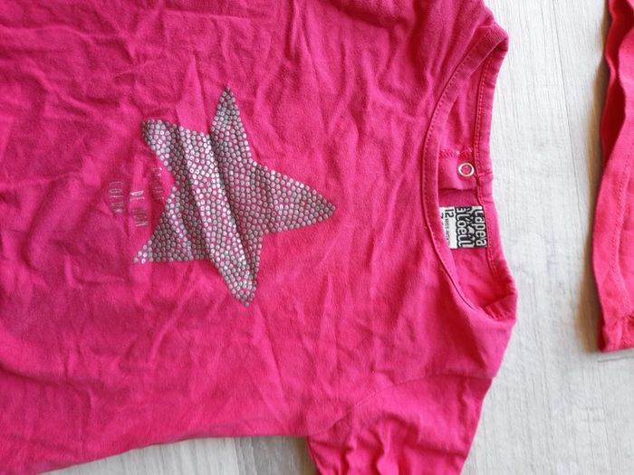Lot 4 tee shirt fille 12 m - photo numéro 2