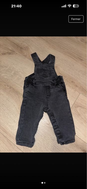 Salopette 6 mois