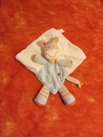 Doudou carré cheval Nicotoy