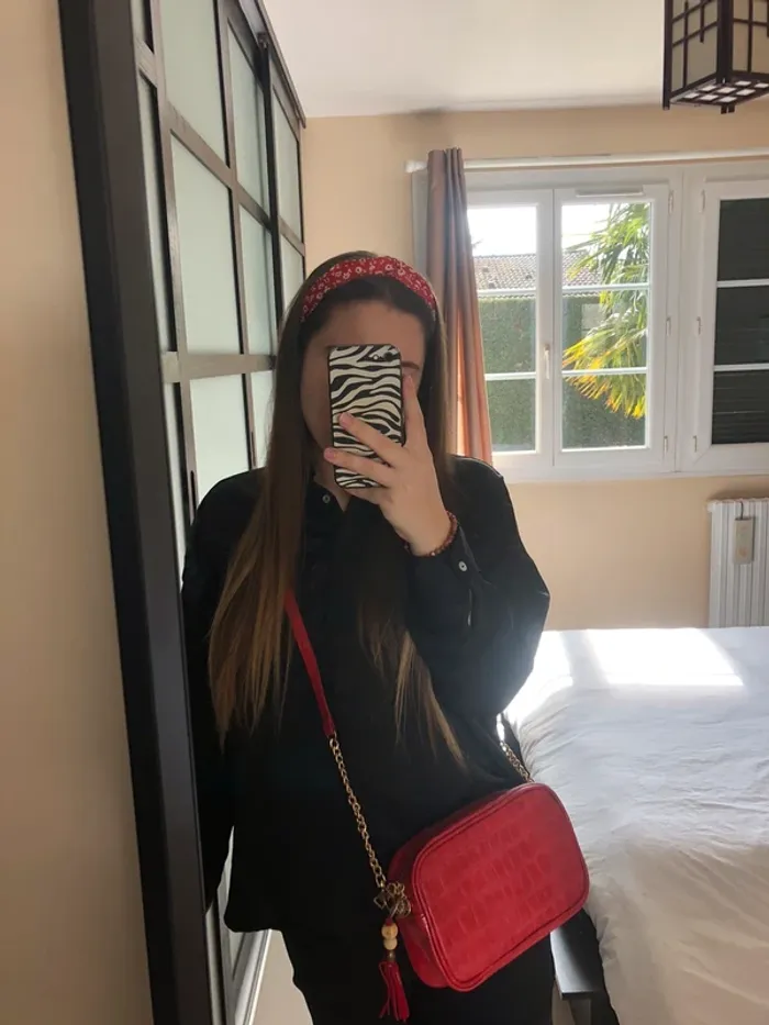 sac à bandoulière rouge