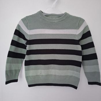 Pull rayé 5 ans