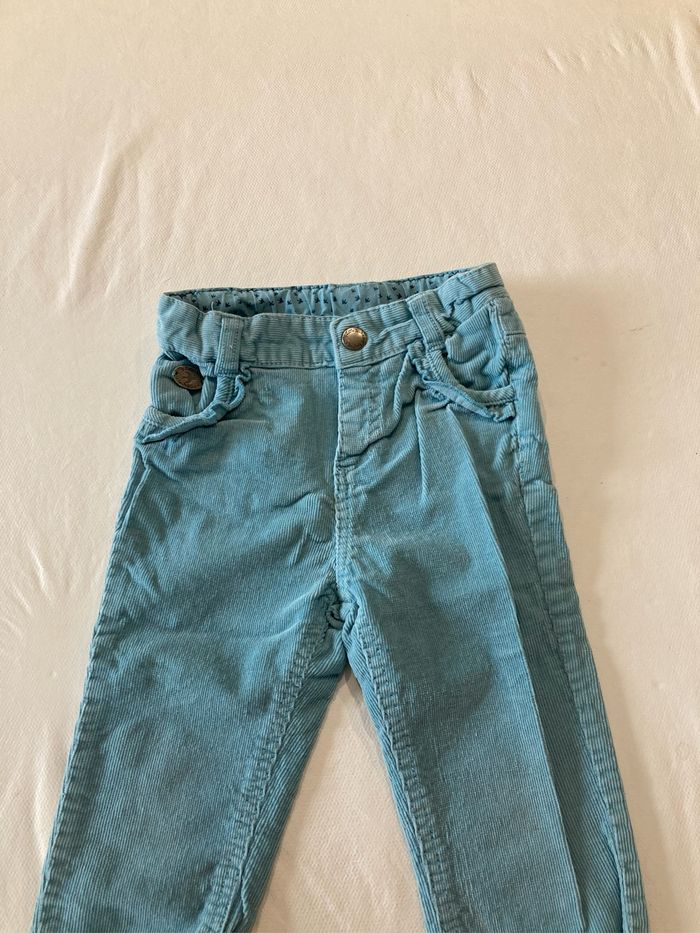 Jean velours fille 18 mois - photo numéro 2
