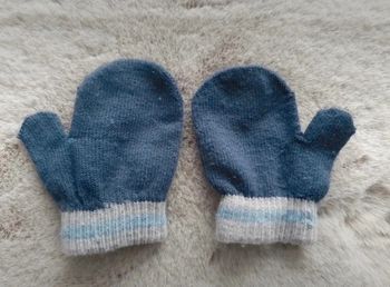 Moufles bleu marine 6-12 mois