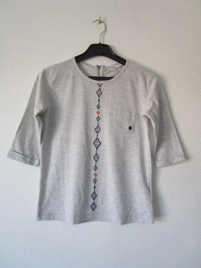T-shirt gris Roxy 12 ans - photo numéro 2
