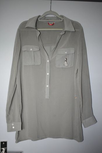 chemise kaki transparente taille 40/42