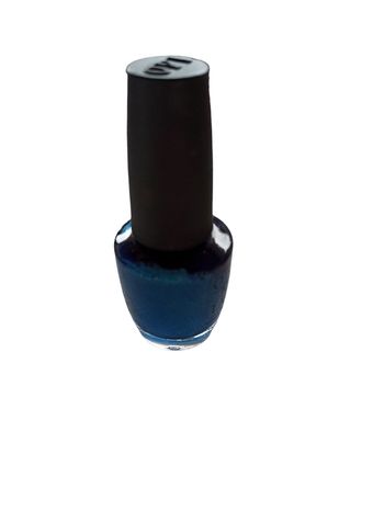 Vernis à ongles bleue turquoise pailleté