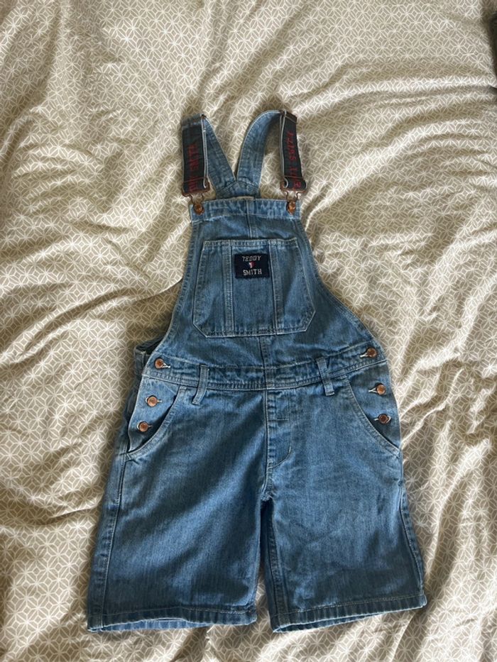 Salopette short jean Teddy smith