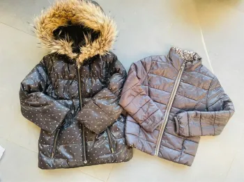 Lot manteau blouson hiver fille
