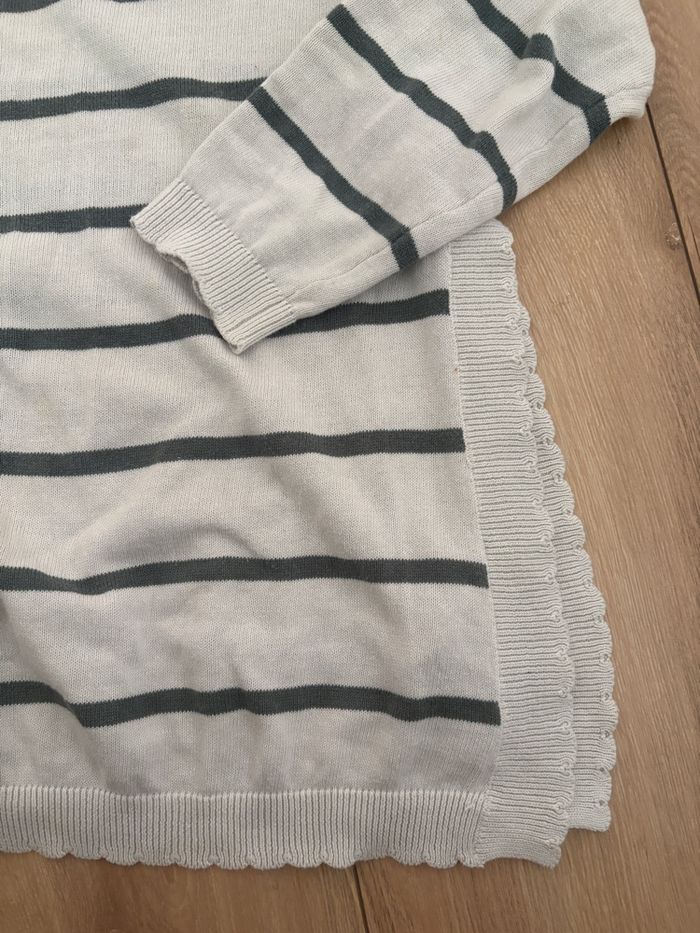 Pull rayé d’allaitement - photo numéro 3
