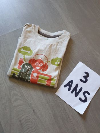 Maillot t-shirt 3ans garçon