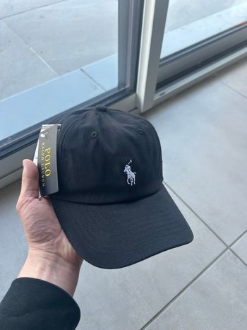 Casquette Ralph Lauren neuve noir