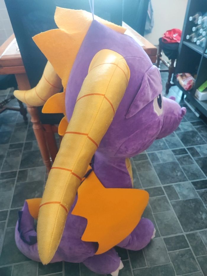 Rare Grande peluche 1 mètre spyro Activision xxl - photo numéro 15