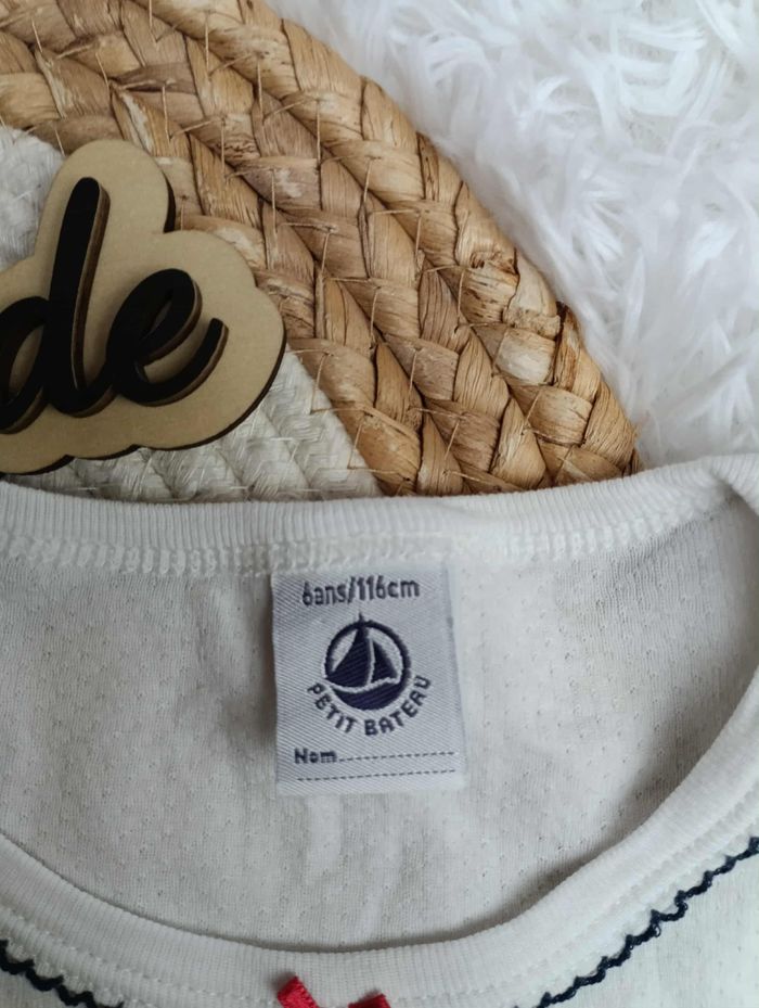 Pyjama Petit bateau 6 Ans ATTENTION tache photo 2 - photo numéro 3