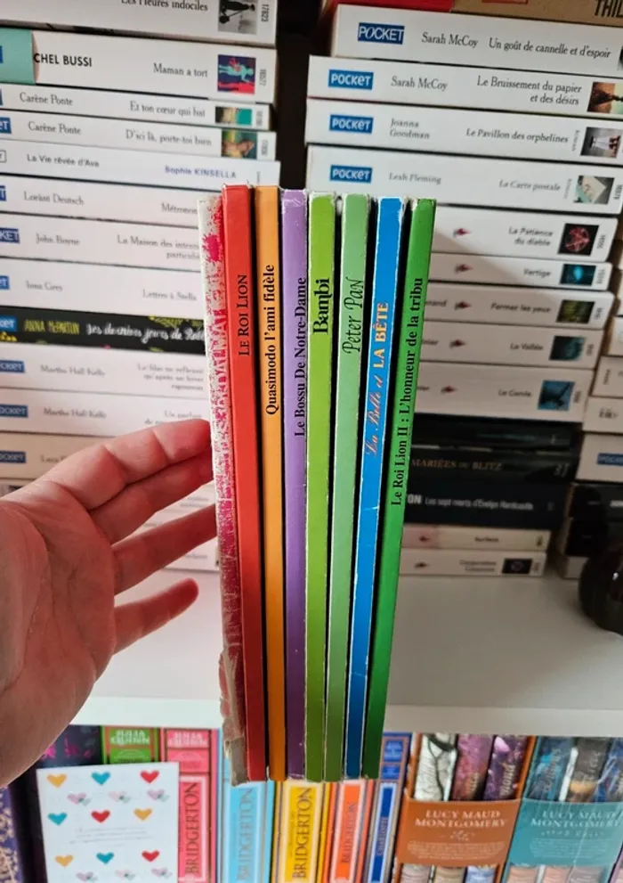 Lot 8 livres club du livre mickey disney - photo numéro 3