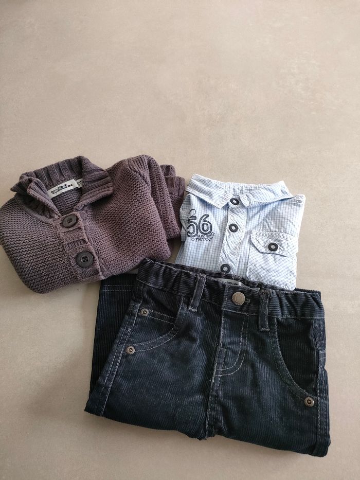 Ensemble garçon (6 mois) Tape à l'oeil