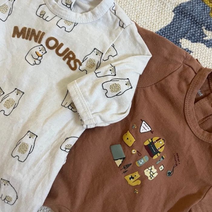 2 pyjamas naissance - 50cm - photo numéro 2