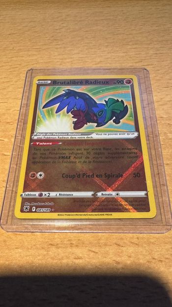 Brutalibé radieux pokemon 21/189