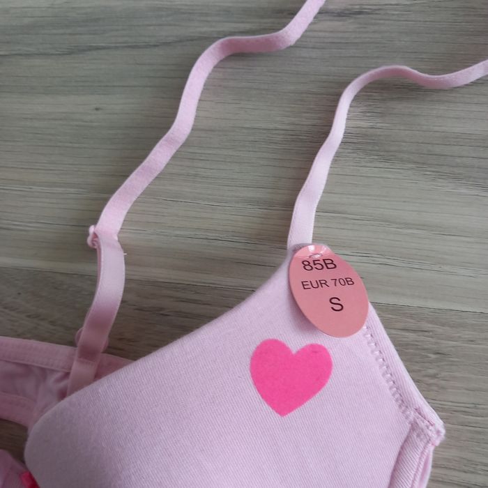 Ensemble lingerie rose 2 pièces Kiabi taille 85B et S - photo numéro 3