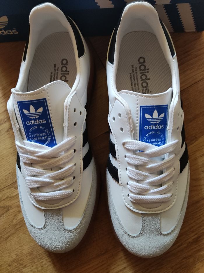 Basket Adidas samba compensées noir taille 38