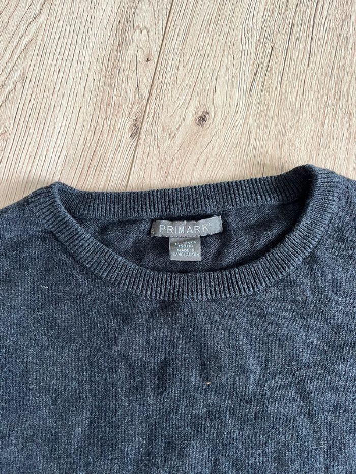 Pull gris Primark taille 12 ans - photo numéro 2