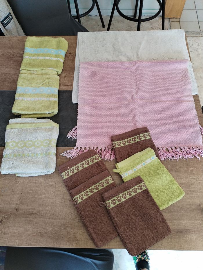 Lot linge de bain