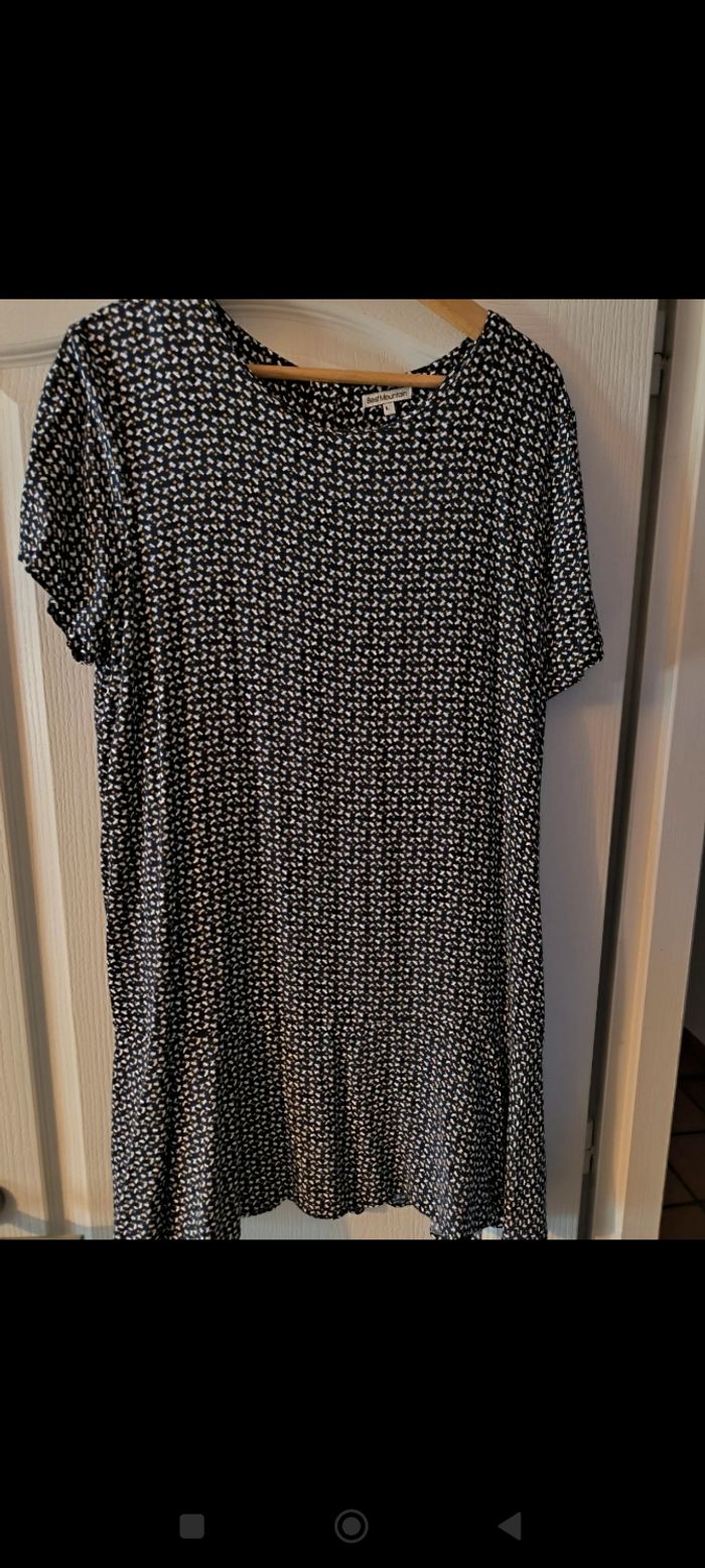 Robe manches courtes