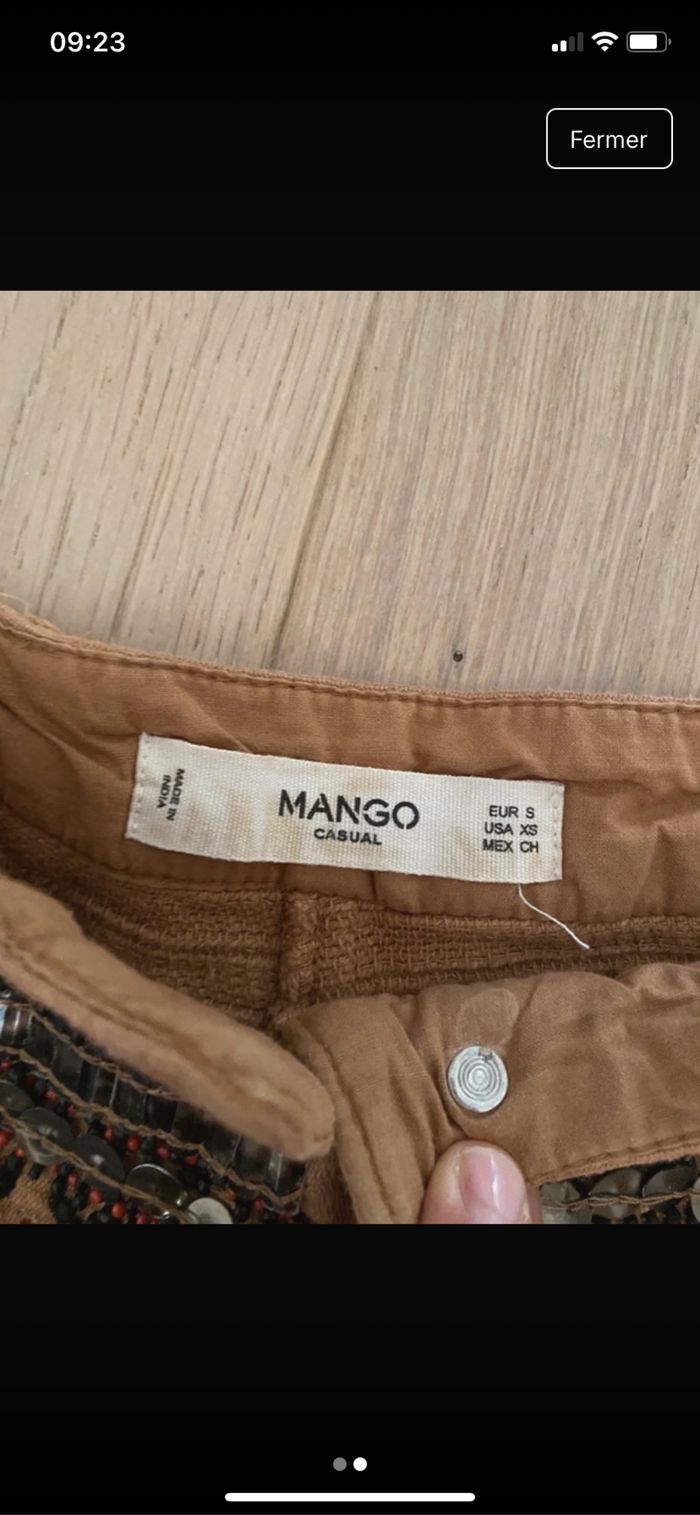 Short Mango taille S - photo numéro 2