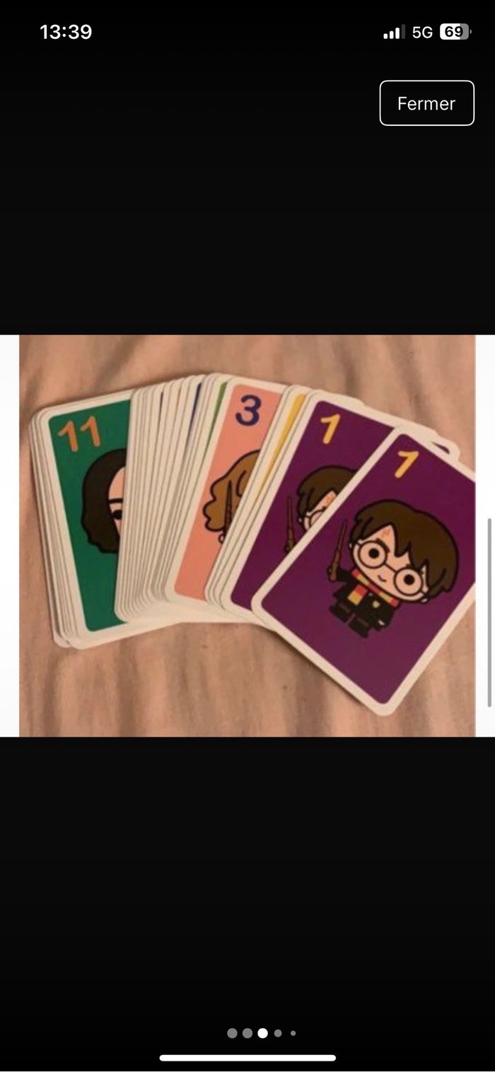 Jeu de carte Harry Potter - photo numéro 4