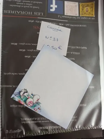 Feuille Diddl 37 0,50€