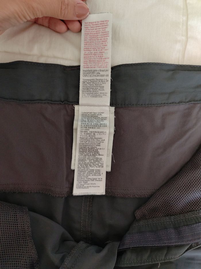 Short gris Quechua - photo numéro 5