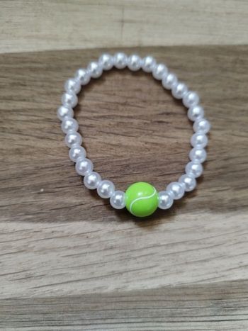 Bracelet perles tennis