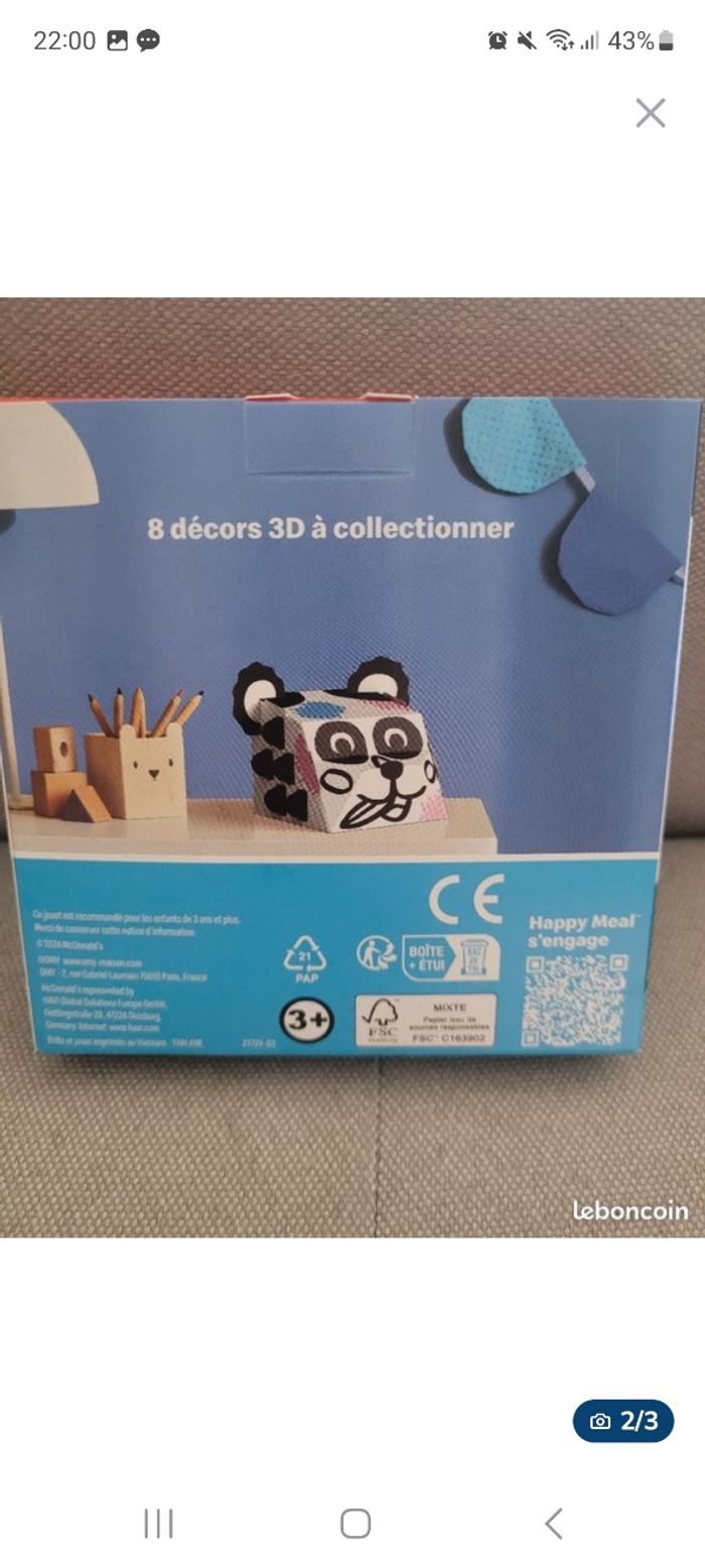 Décor 3 D pour enfant Omy-Le Panda - photo numéro 2