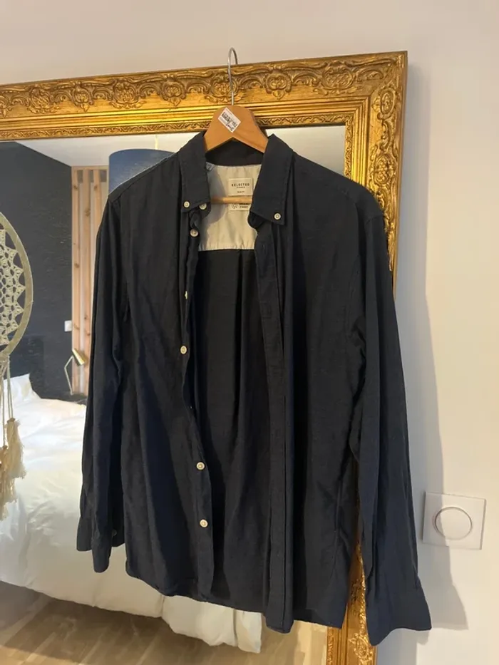 Chemise bleu marine