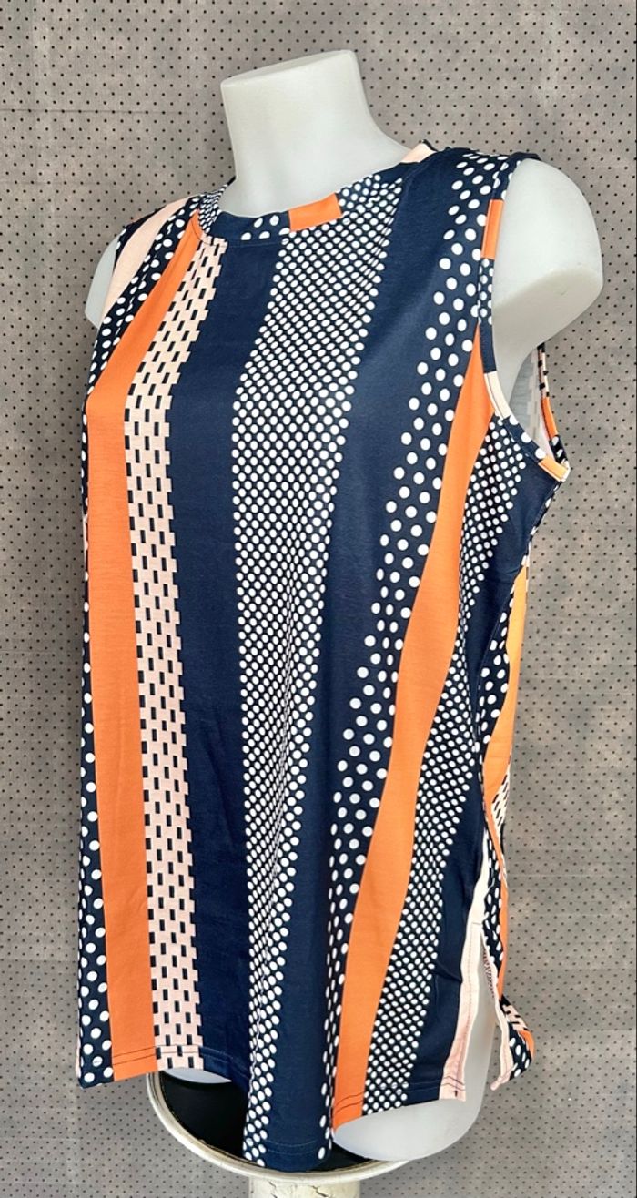 Débardeur taille L multicolore - photo numéro 2