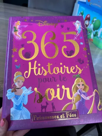 Livre et CD 365 histoires pr le soir - princesses et fées