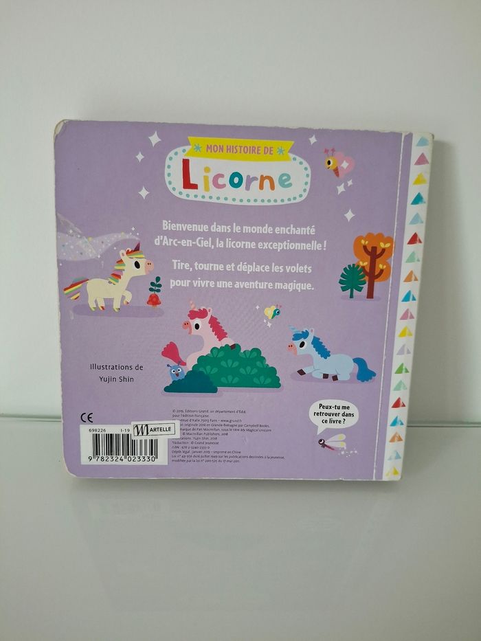 Livre "Mon Histoire de Licorne" 🦄 - photo numéro 7