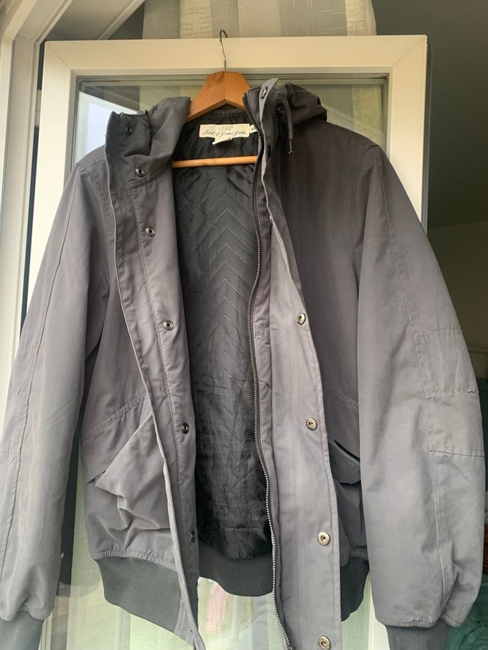 Veste H&M grise à capuche - photo numéro 3