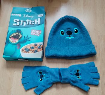 Bonnet et mitenne stitch
