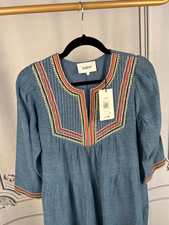 Robe courte bleu Ba&sh T1 / S neuve - photo numéro 2
