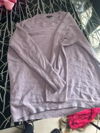 Pull mauve