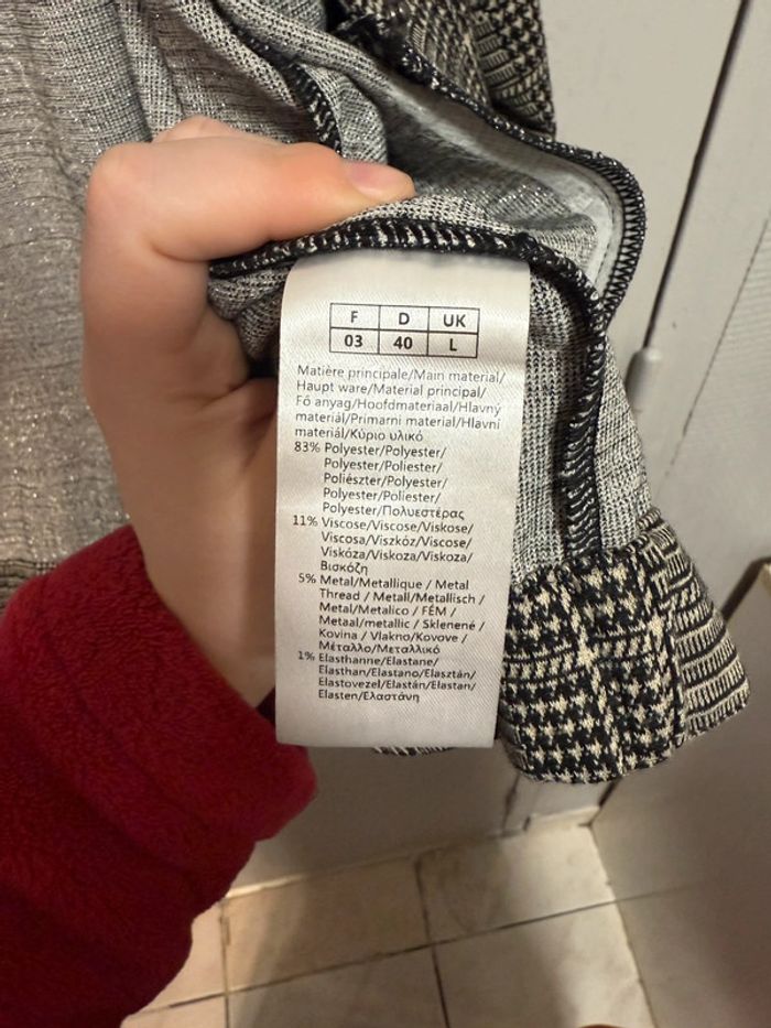 Gilet à carreaux taille 03 - photo numéro 3