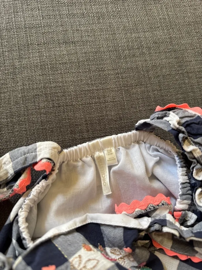 Combi short à carreaux - photo numéro 5